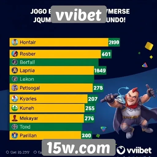 Estatísticas sobre jogos populares no vvibet